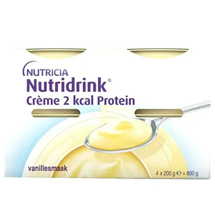 Nutridrink Crème 2 kcal Protein Vanillesmaak 800GR