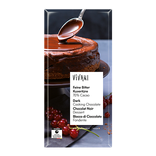 Vivani Dark Cooking Chocolate 150GR