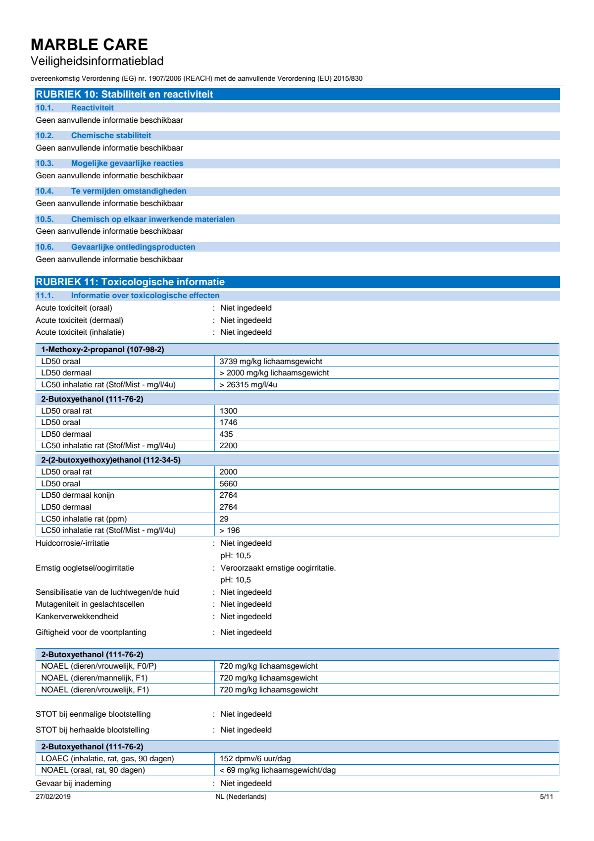 Marble Care Marmer Reiniger afbeelding van document #5, info_folder