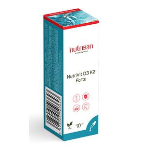 Nutrisan NutriVit D3 K2 Forte Druppels 10ML Nutrisan NutriVit D3 K2 Forte Druppels 10ML