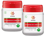 Vitals Vitamine B12 2000mcg Zuigtabletten Duoverpakking 2x100ZTB