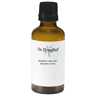 De Cruydhof Cruydhof Rhodiola Rosea Rad/Rhodiola Wortel Druppels 50ML