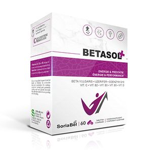 Soria Natural Betasol Plus Tabletten 60TB