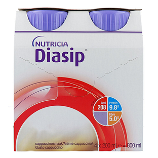 Nutricia Diasip Cappuccino 4-Pack 800ML