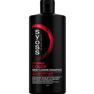 Syoss Intense Color Deep Caring Shampoo 4% Antioxidant Shine 440ML