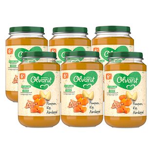 Olvarit 6m+ Pompoen Kip Aardappel 200GR