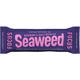 Seaweed Focus Proteinbar Raspberry & Dark Chocolate 50GR