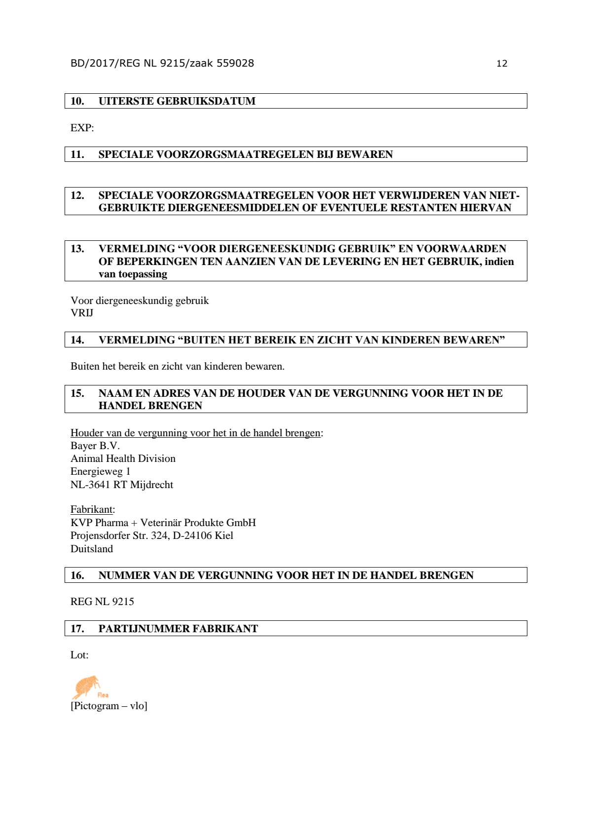 Kat 80 afbeelding van document #12, instructions