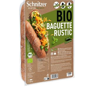 Schnitzer BIO Baguette Rustic 320GR Schnitzer BIO Baguette Rustic 320GR