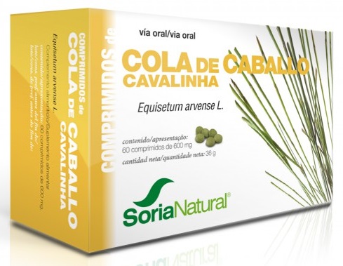 Soria Natural Cola De Caballo Cavalinha Tabletten