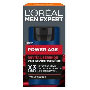 L'Oréal Paris Men Expert Power Age 24H Gezichtscrème 50ML L'Oréal Paris Men Expert Power Age 24H Gezichtscrème 50ML