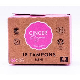 Ginger Organic Tampons Mini 18ST