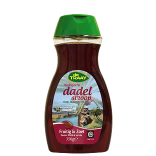 De Traay Dadelstroop Fruitig & Zoet EKO 350ML