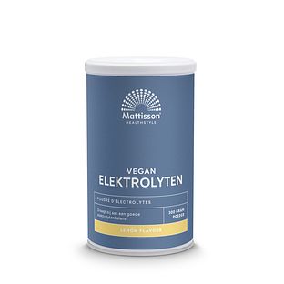 Mattisson HealthStyle Elektrolyten Lemon Poeder 300GR