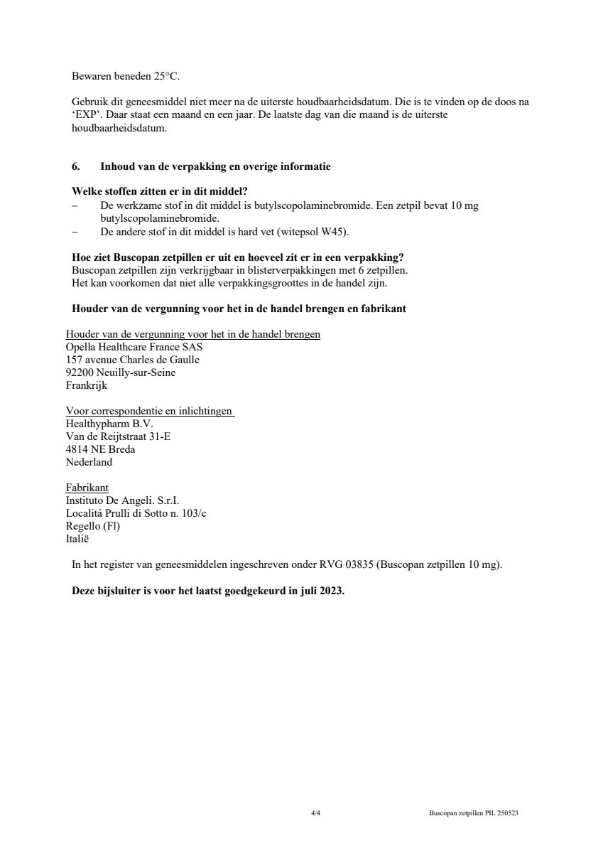 Zetpillen afbeelding van document #4, leaflet