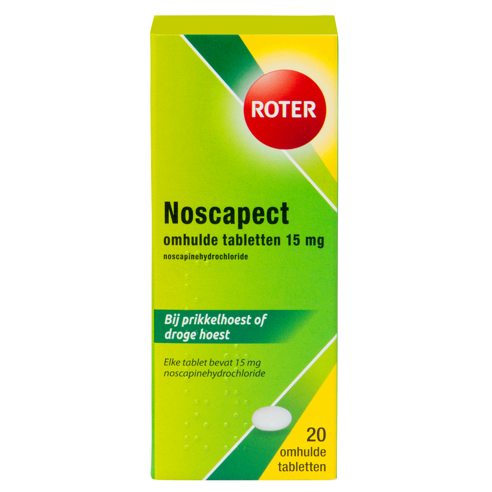 Roter Noscapect 15mg Tabletten 20st afbeelding