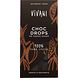 Vivani Chocoladedruppels Puur 100% Cacao Choc Drops 100GR Vivani Chocoladedruppels Puur 100% Cacao Choc Drops 100GR