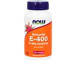 NOW E-400 D-Alpha Tocopherol Capsules 100ST