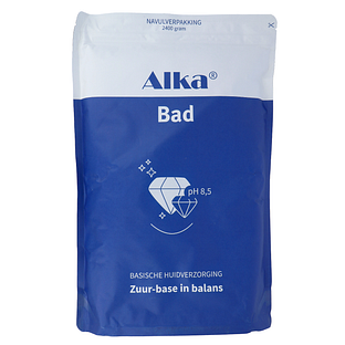 Alka Bad pH 8,5 Basisch Badzout 2400GR Alka Bad pH 8,5 Basisch Badzout 2400GR