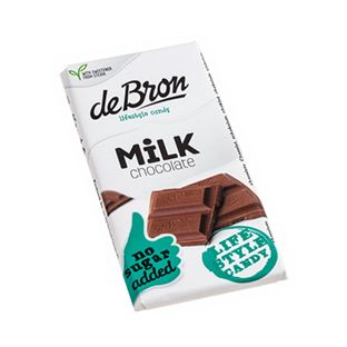 de Bron Suikervrije Tablet Milk Chocolate 75GR