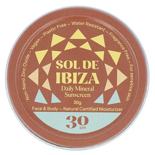 Sol De Ibiza Minerale Zonnebrandcrème SPF30 Mini 30GR