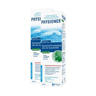 Physiomer Strong Jet Duoverpakking 2x210ML Physiomer Strong Jet Duoverpakking 2x210ML