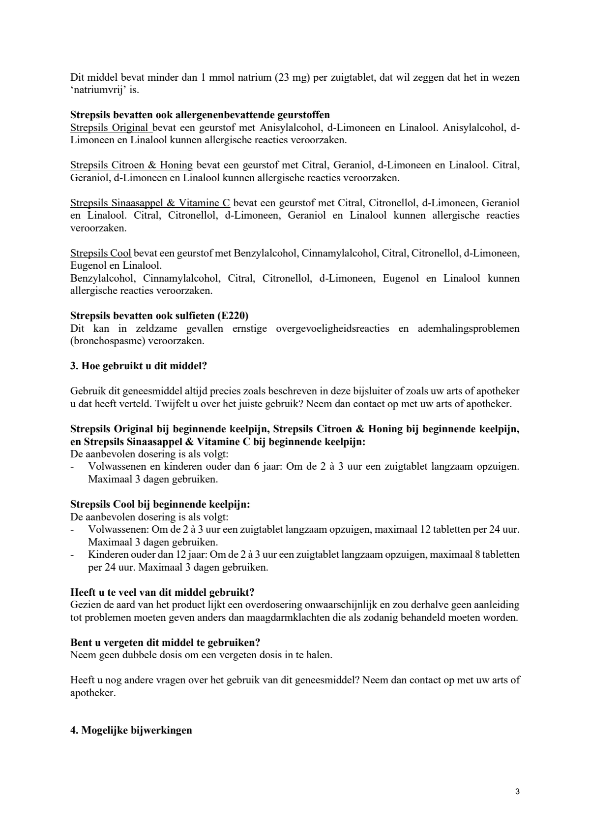 Original Zuigtabletten afbeelding van document #3, leaflet