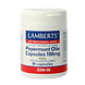 Lamberts Pepermuntolie 100mg Capsules 90CP