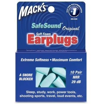 Macks Safesound Foam Earplugs afbeelding