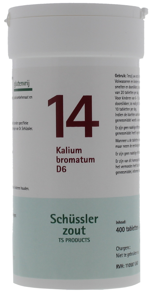 Pfluger Celzout 14 Kalium Bromatum D6 Tabletten afbeelding