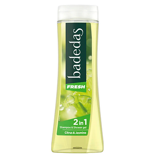 Badedas Shampoo & Showergel Fresh 2-in-1 Citrus & Jasmine 600ML