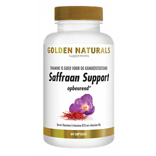 Golden Naturals Saffraan Formule Capsules 60VCP
