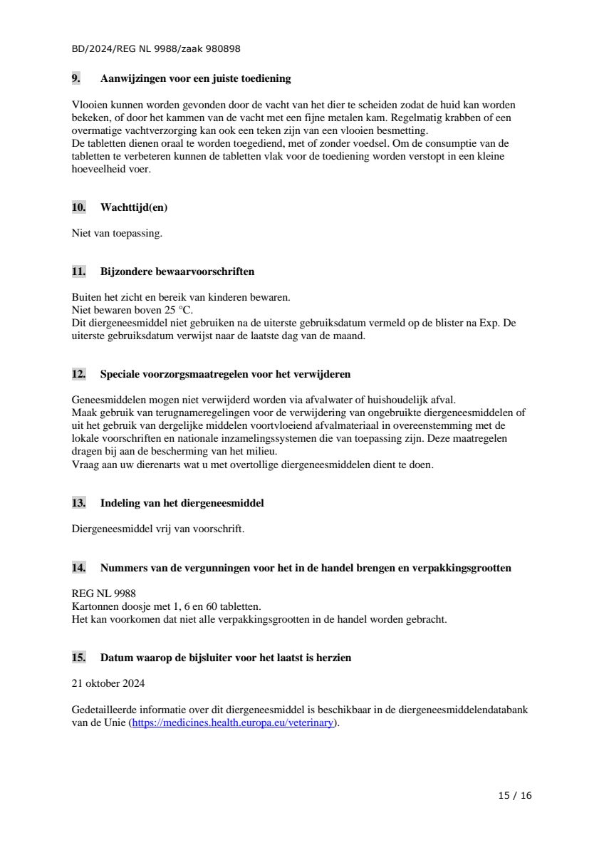 Vlo Kill Katten en Kleine Honden afbeelding van document #15, leaflet