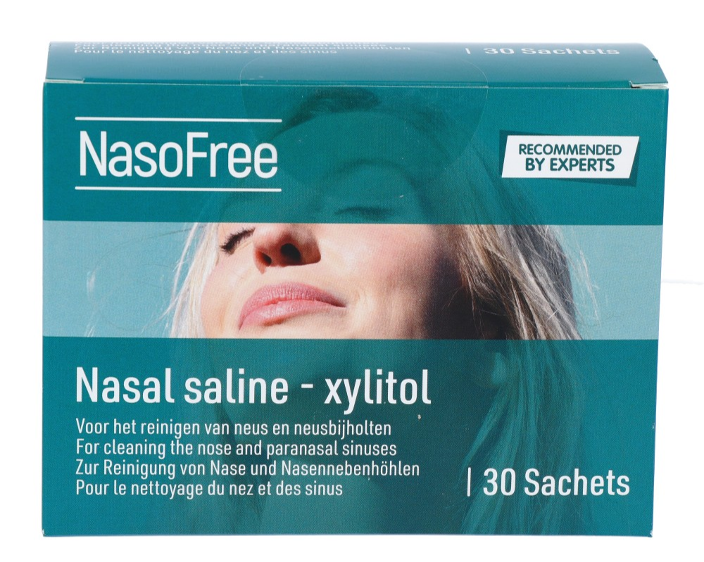 Dos Medical Nasaal Spoelzout met Xylitol Sachets afbeelding