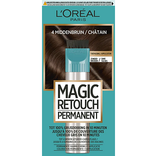 L'Oréal Paris Magic Retouch Permanent 4 Middenbruin 1ST