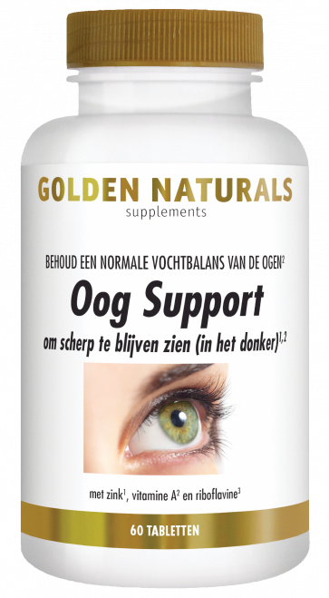 Golden Naturals Oog Support Tabletten