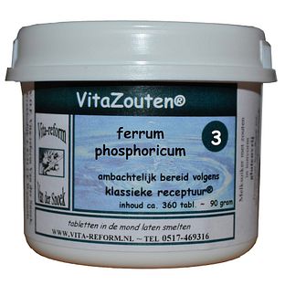 Vita Reform Van der Snoek Vitazouten Nr. 3 Ferrum Phosphoricum 360TB