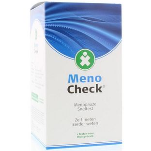Testjezelf.nu Meno Check Menopauze Sneltest 2ST Testjezelf.nu Meno Check Menopauze Sneltest 2ST