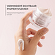 Louis Widmer Nutriderm Pigmacare® Dagcrème UV 50+ Licht Geparfumeerd 50ML Handmodel met pot en toefje créme op hand