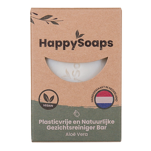 HappySoaps Aloë Vera Gezichtsreiniger Bar 70GR