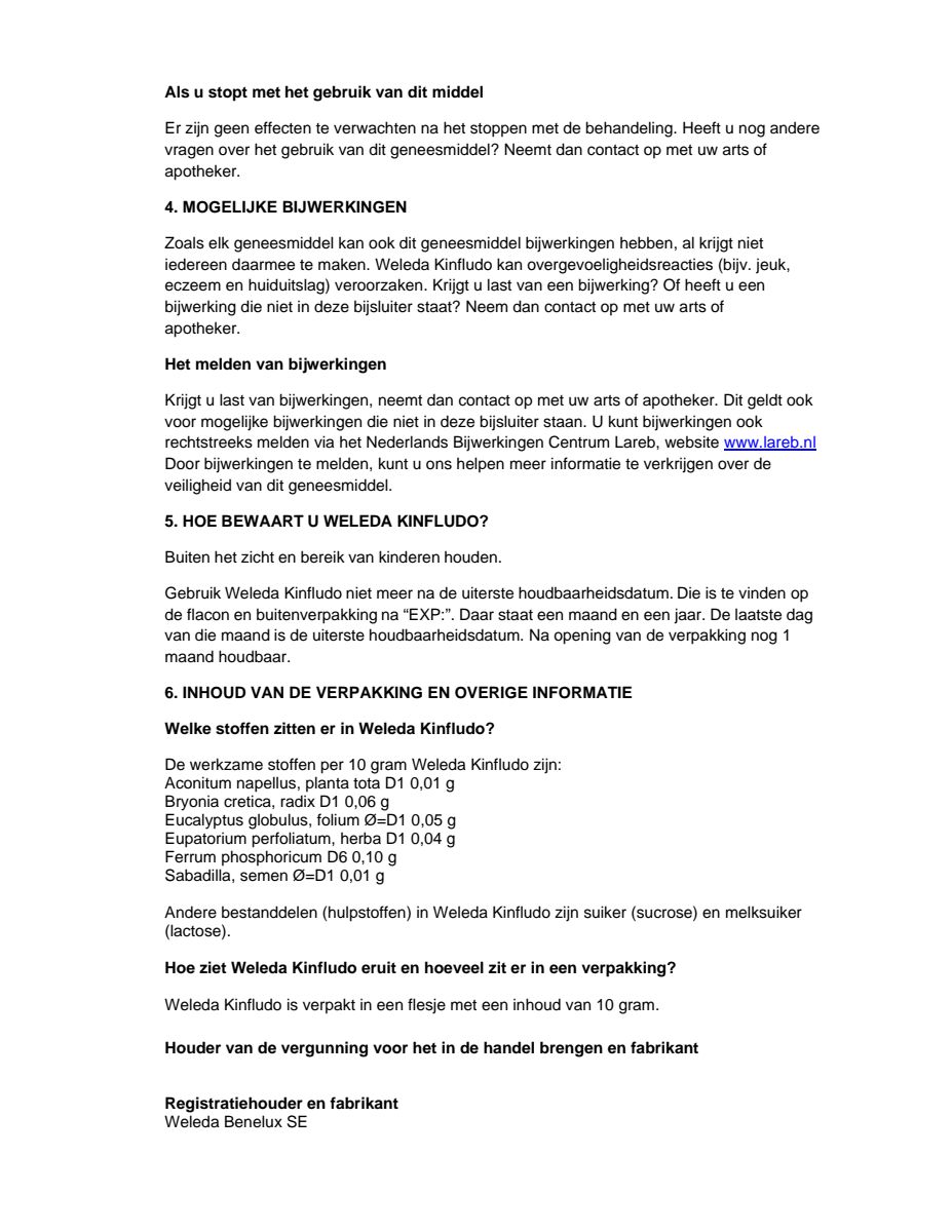 Kinfludo Korrels afbeelding van document #3, leaflet