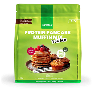 Purasana Protein Pancake Muffin Mix Glutenvrij 400GR