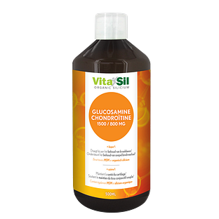 Vitasil Glucosamine Chondroïtine 1500/800 MG – Kraakbeen en bindweefsel - 500ML
