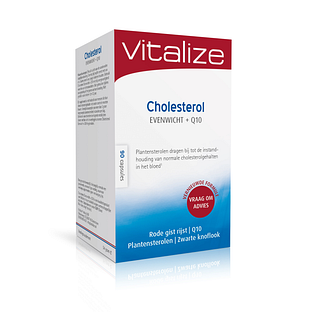 Vitalize Cholesterol Evenwicht + Q10 Capsules 90CP Vitalize Cholesterol Evenwicht + Q10 Capsules 90CP