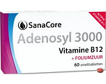 SanaCore Adenosyl 3000 Vitamine B12 + Foliumzuur Smelttabletten 60TB