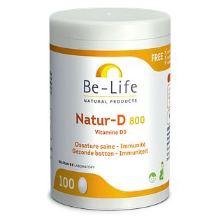 Be-Life Natur-D 800 Capsules 100CP