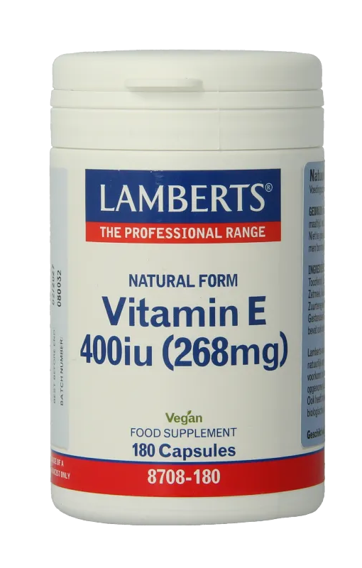 Lamberts Vitamine E 400ie Capsules 180VCP