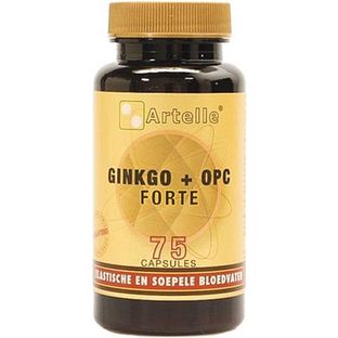 Artelle Ginkgo + OPC Forte Capsules 75 st * 75CP Artelle Ginkgo + OPC Forte Capsules 75 st * 75CP