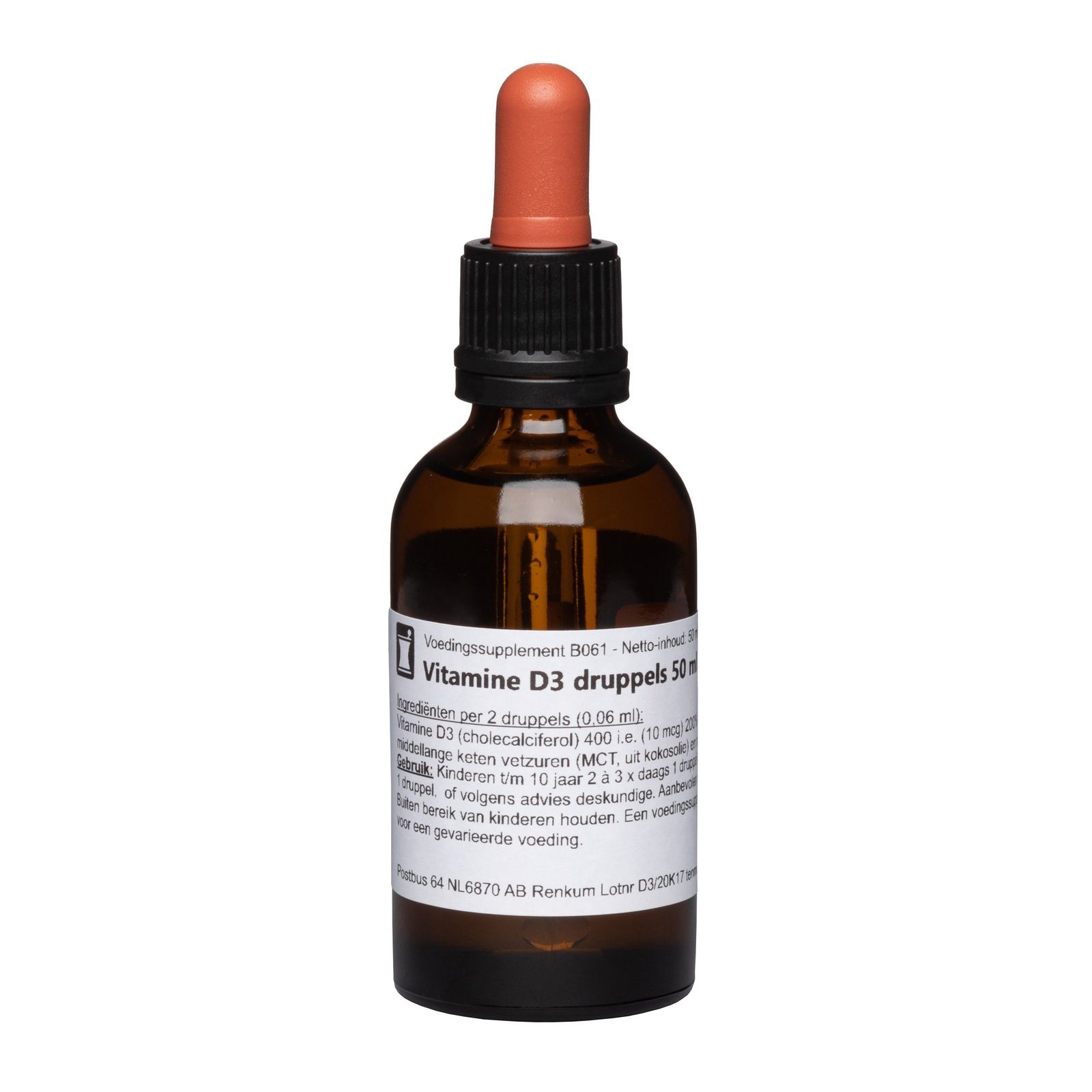 VeraSupplements Vitamine D3 Druppels 50ML