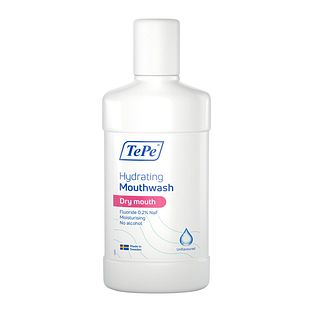 TePe Hydrating Mouthwash Unflavoured 500ML